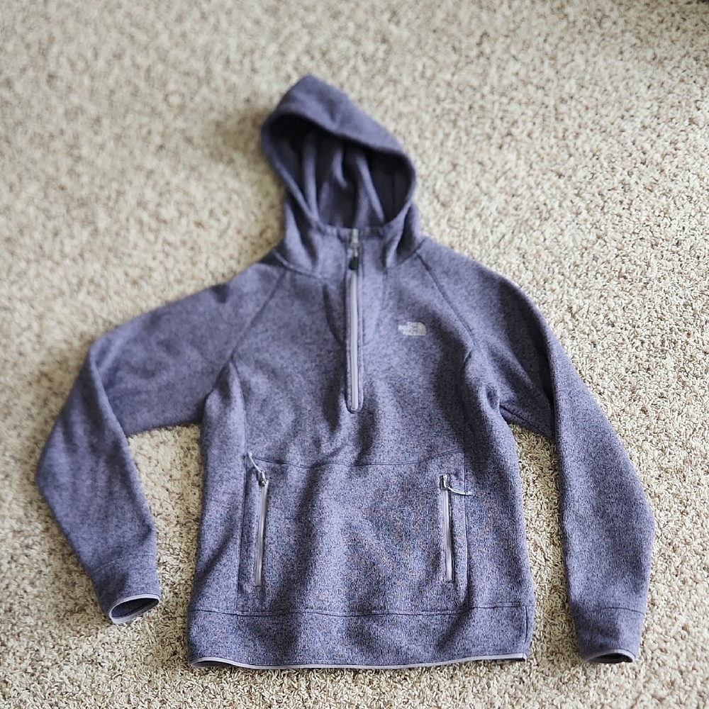 The North Face - Women's Purple Pullover Hoodie - Sz L